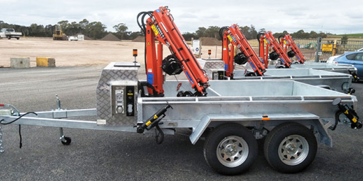 2 Tonne Crane Trailers